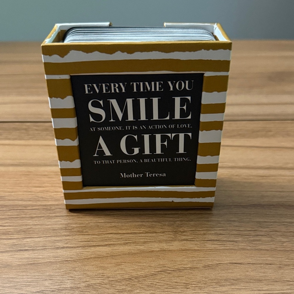 Green Inspired Gold and Black Inspirational Box